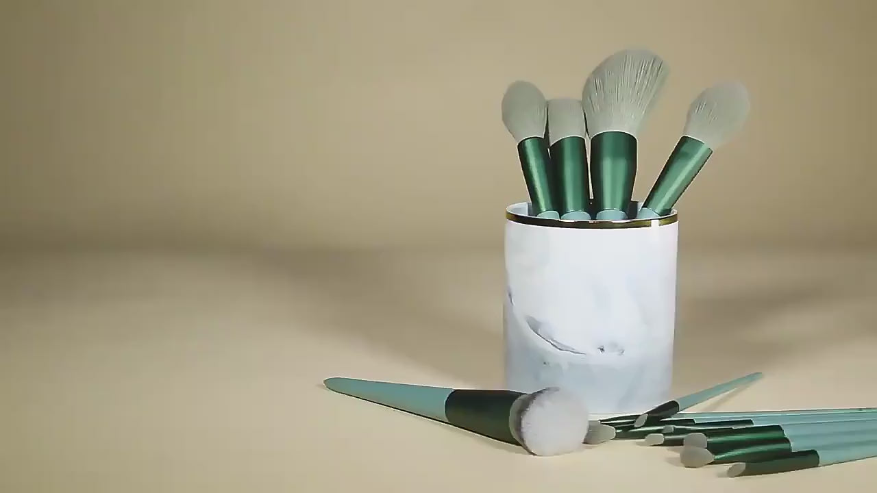 13 Pcs Makeup Brush with Pouch Set