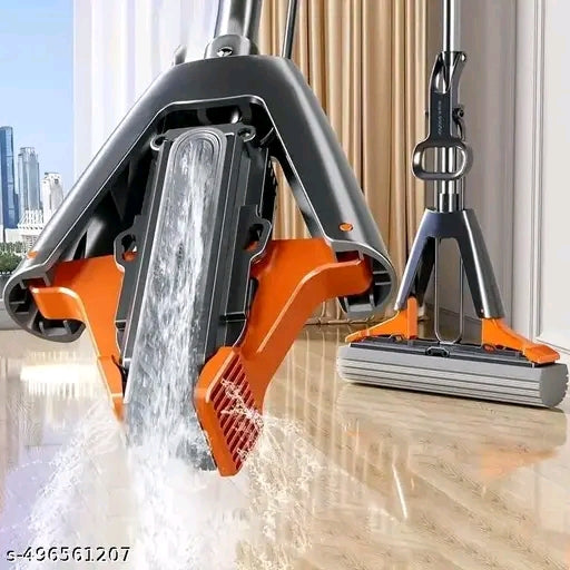 Multi-Purpose Foldable Floor Cleaning Squeeze Mop Wiper