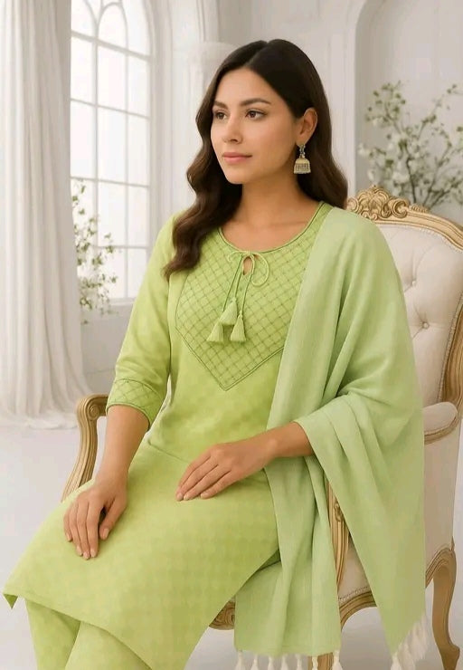 Khadi Cotton Kurti set for Women Nd Girls