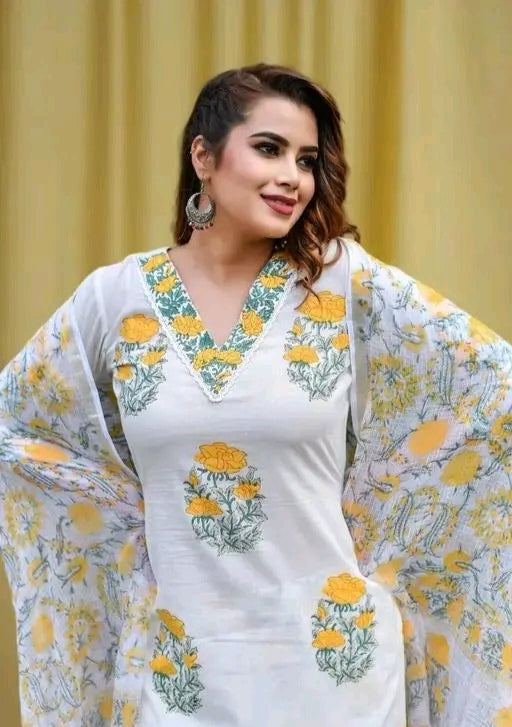 RIWAAYAT COUTURE Stylish Printed Women's Kurta with Pant Set